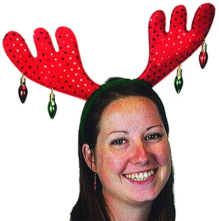 [20723] Christmas Antlers Headband