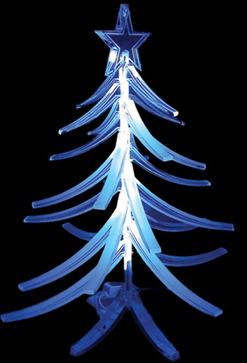 [ra3] Illuminated Acrylic Tree with Rotating Branches