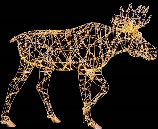 [EV031] 4.6m x 4m x 2.6m Illuminated Wired Reindeer w/ LED Lights