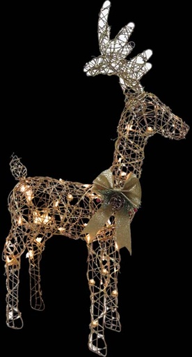 [OM060] Illuminated Reindeer, 1.07m