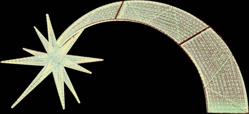 [GV021] Light-Up 3D Comet, 6m