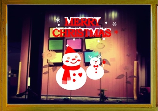 [CT41] Snowmen Sticker, 80cm