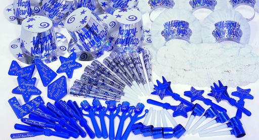 [Y38564] Misty Blue Assortment for 50 - Silver/Blue