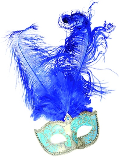 [CF013-SB] Feather Mask