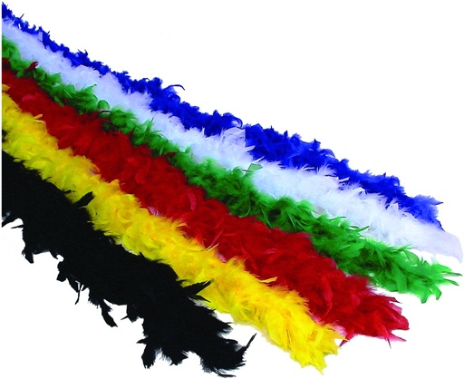 [500160-T] Feather Boa - Turqouise