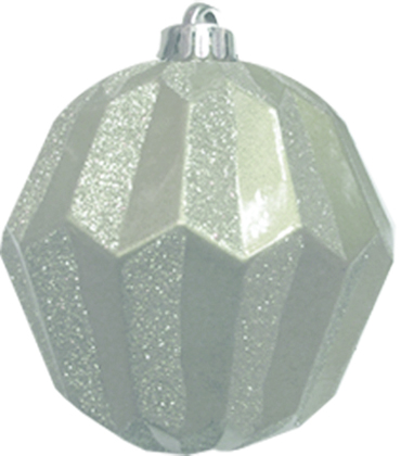 [AC670] Glittered Concave Ball, 13cm