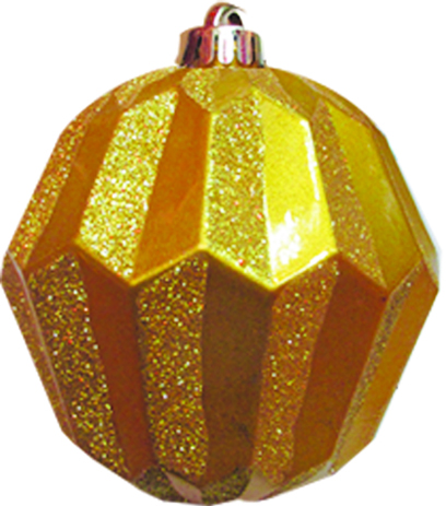 [AC672] Glittered Concave Ball, 13cm
