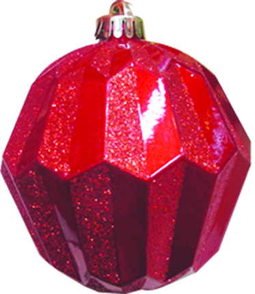 [AC673] Glittered Concave Ball, 13cm