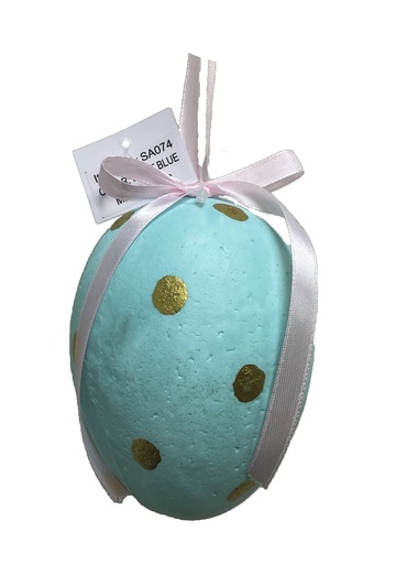 [SA074] 12cm Easter Egg - Blue