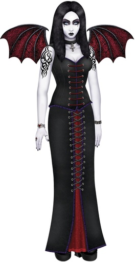 [00109] Jointed Goth Beauty, 1.8m