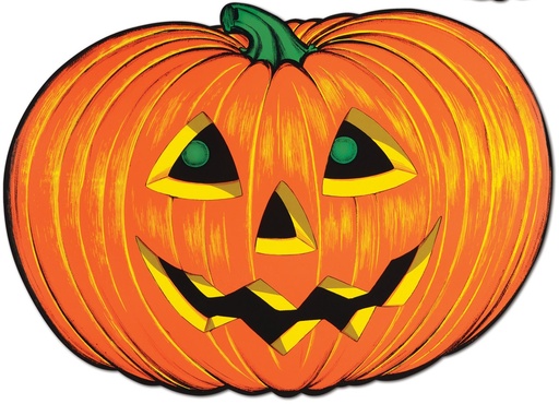 [01224] Jack-O-Lantern Faces, 63cm