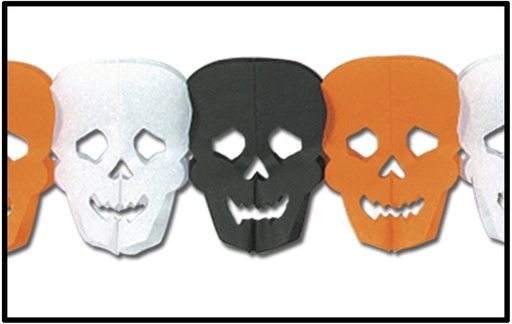[01231] Skull Garland, 3.6m