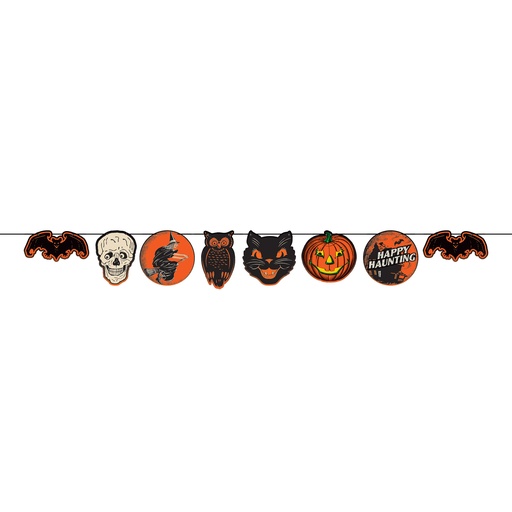[01251] Vintage Halloween Streamer