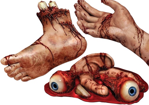 [01706] Body Part Cutouts, 30cm-45cm