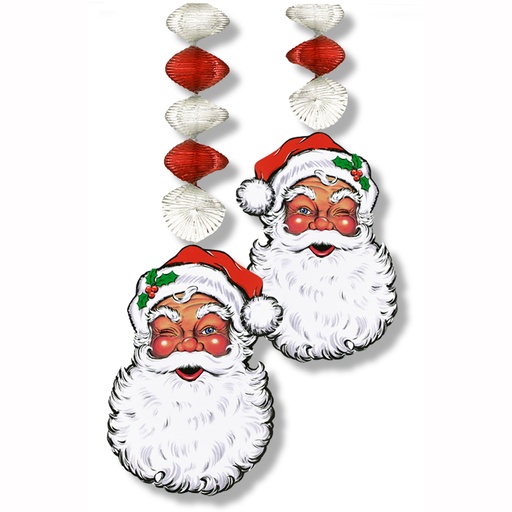 [20780] 50cm Santa Face Danglers