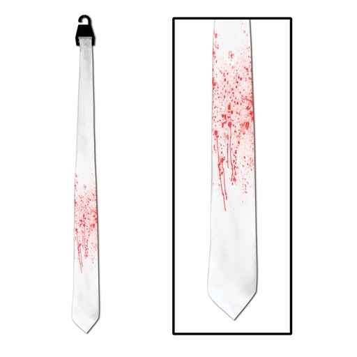 [00031] Blood Spatter Tie, Full-Size