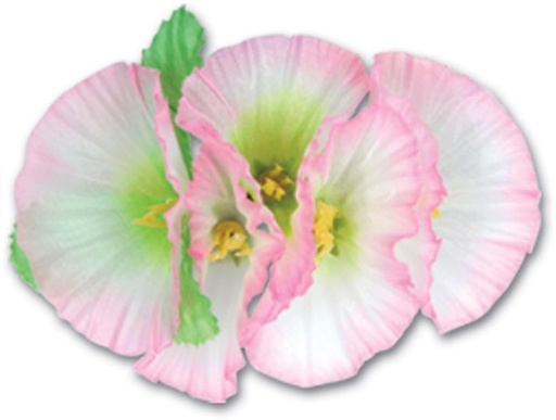 [50412] Morning Glory Hair Clips