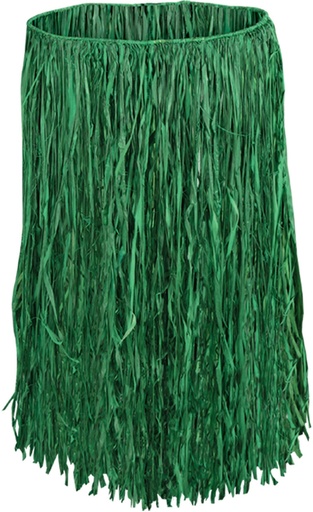 [50430-G] 78cm x 70cm Adult Raffia Hula Skirt - Green