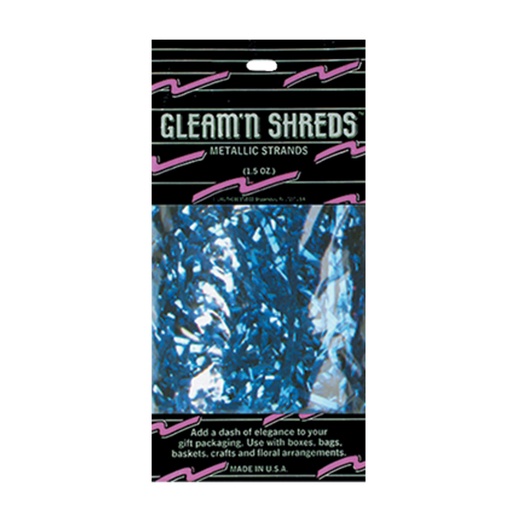 [50601-B] Gleam 'N Shreds Metallic Strands, 42g/pkg