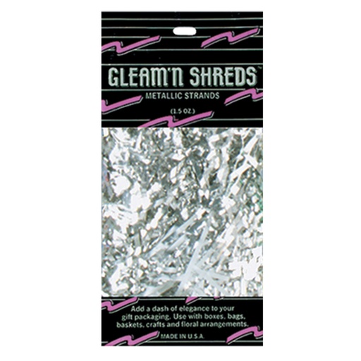 [50601-S] Gleam 'N Shreds Metallic Strands, 42g/pkg