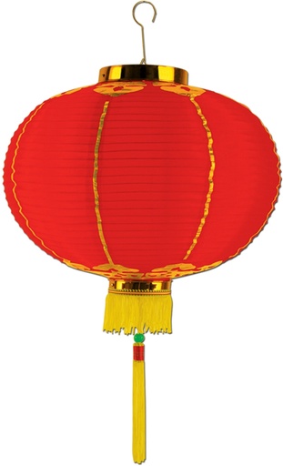 [50678-8] 20cm Good Luck Lantern w/ Tassel