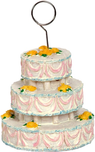 [50858] Wedding Cake Photo Holder