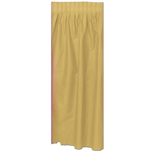 [50950-GD] Plastic Table Skirting, 73cm x 4.2m