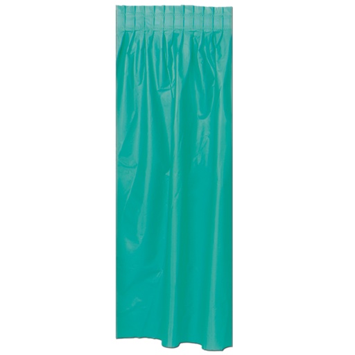 [50950-TL] Plastic Table Skirting, 73cm x 4.2m