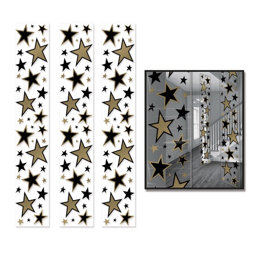 [52145-BKGD] Star Party Panels, Size: 12" x 6'