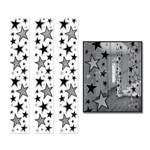 [52145-BKS] Star Party Panels, Size: 12" x 6'