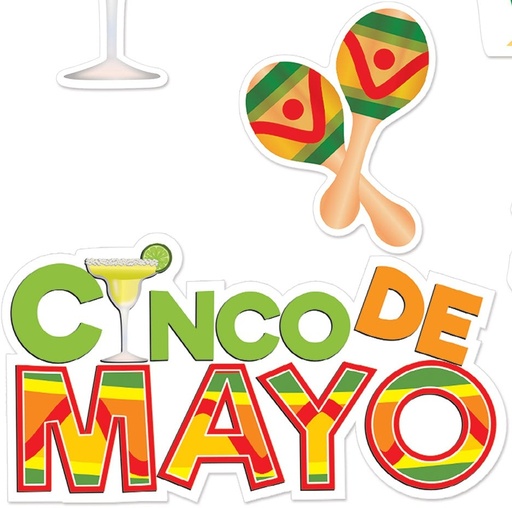 [54957] Cinco De Mayo Cutouts