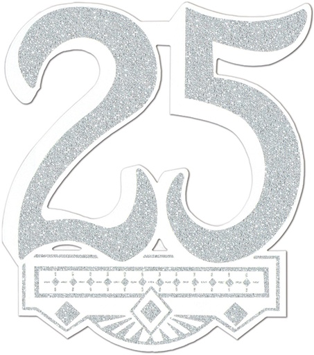 [55113] 25th Anniversary Crest, 35cm