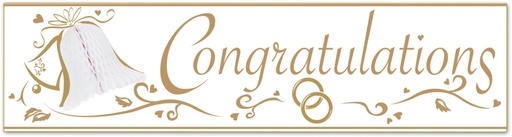 [55252] Congrats Sign with Bell