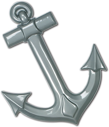 [55501] 63cm Plastic Ship Anchors
