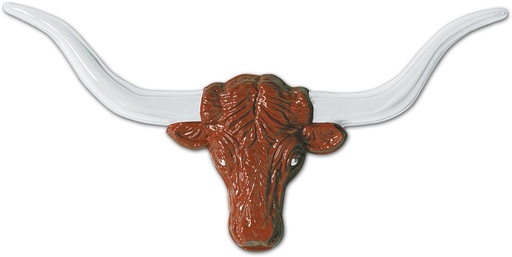 [55589] Plastic Longhorn Steer Head, 83cm