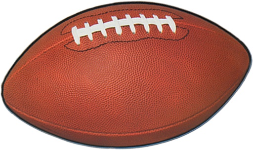 [55595] 45cm x 28cm Football Cutout