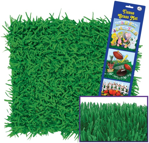 [55640] 76cm x 38cm Tissue Grass Mat