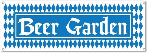 [57663] 1.5m x 53cm Beer Garden Sign Banner