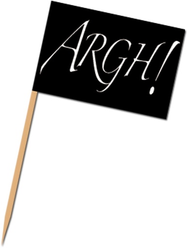[60105] Pirate Flag Picks, 6.5cm