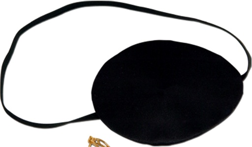 [60749] Pirate Eye Patch with Plastic Earring, 6.5cm