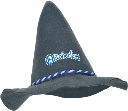 [60917] Felt Oktoberfest Peasant Hat