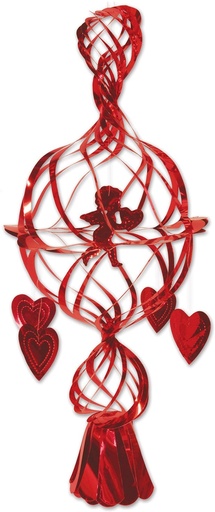 [70014] Metallic Cupid & Heart