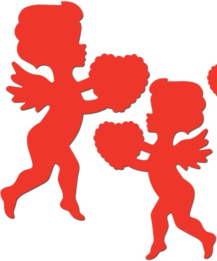 [77644] Printed Cupid Cutouts