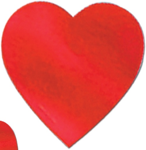 [77734] Foil Heart Cutouts