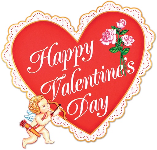 [77929] 53cm x 48cm Valentine Sign