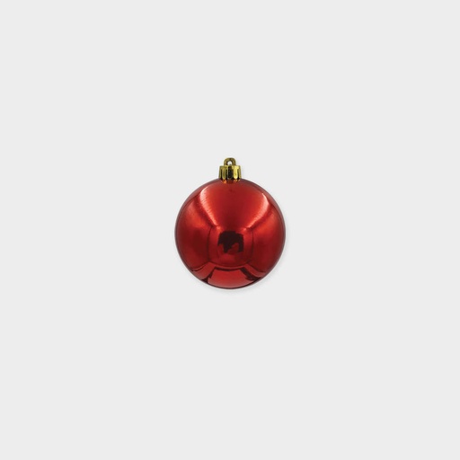 [CB080P-R] Pearlized Bauble, 8cm
