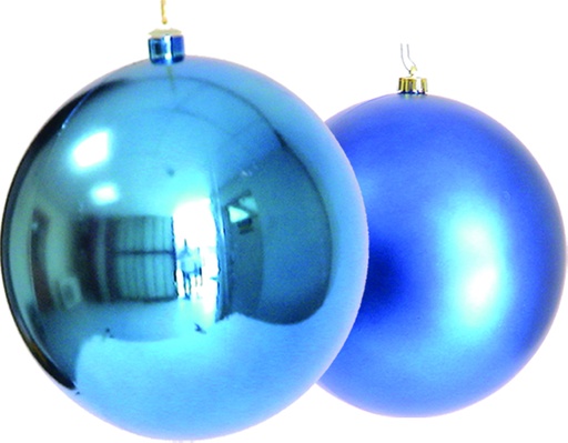 [CB400S-B] 40cm Shiny Ball - Blue