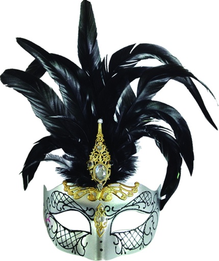 [CF005-S] Feather Mask