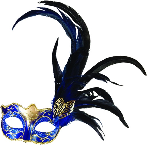 [CF008-B] Feather Mask