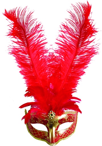 [CF013-GDR] Feather Mask